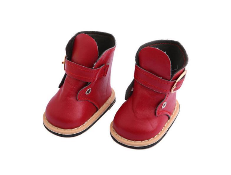 Buckle Ankle Boots made for 18'' doll shoes
