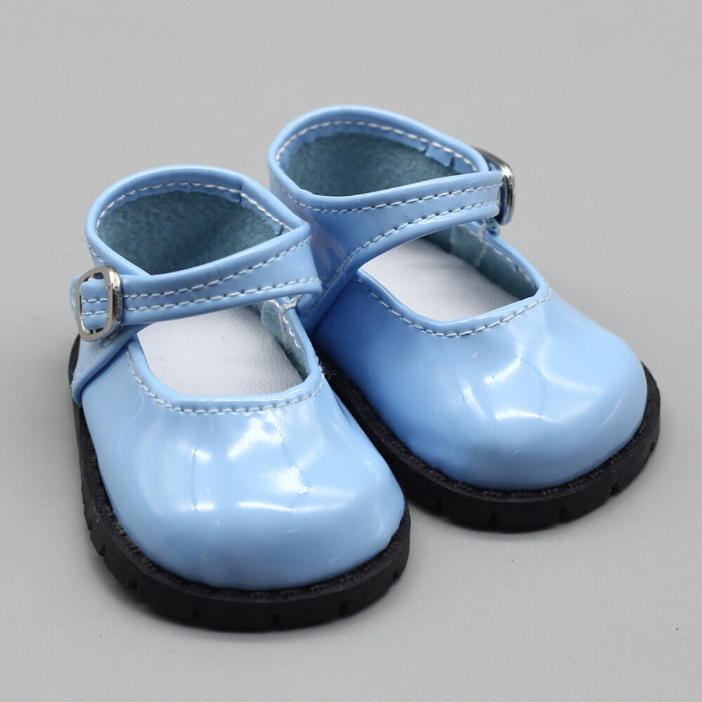 Leather Mary Jane Flats for 18"  Doll Shoes