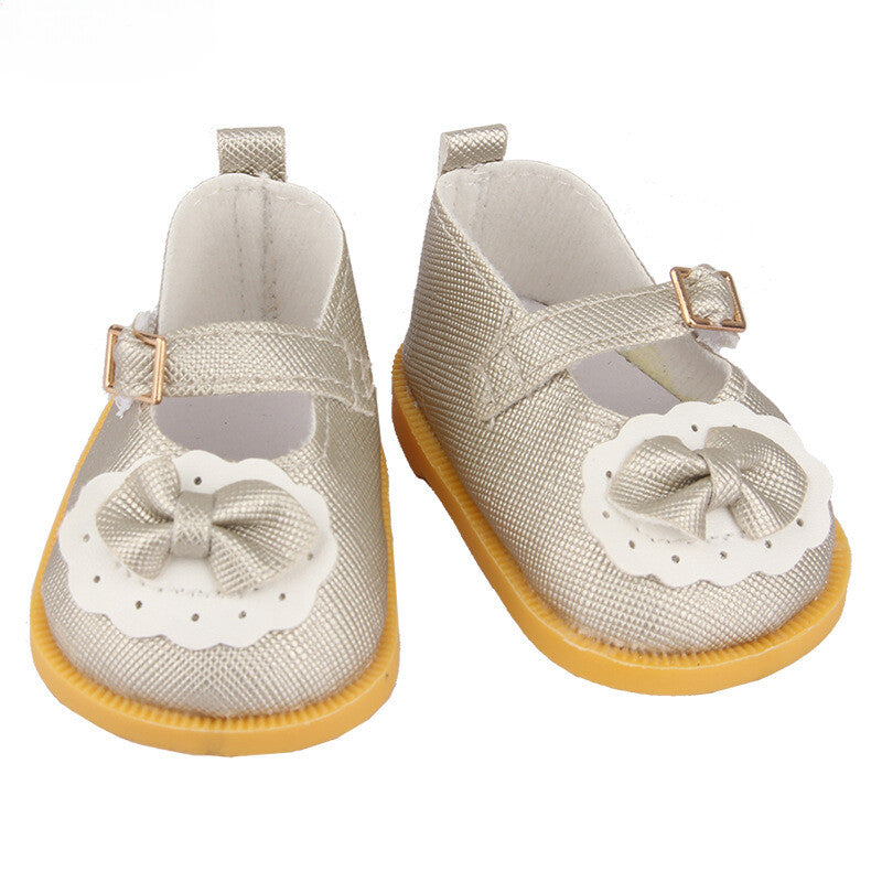 Cute Bow Flats | Fits 18" Doll Meet Outfit Shoes