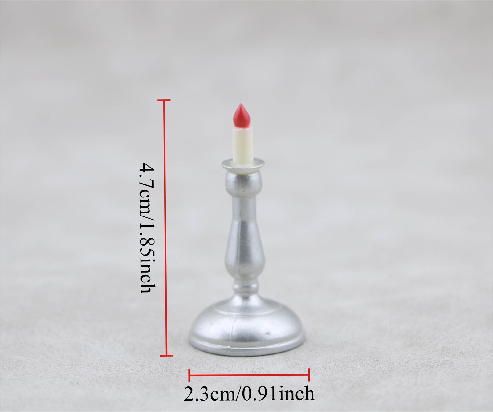 2pcs Doll Candlestick Set | Fits 18" Doll Bedroom Decor