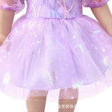 Bubble-Sleeve Party Dress & Headband Set | 18'' Doll