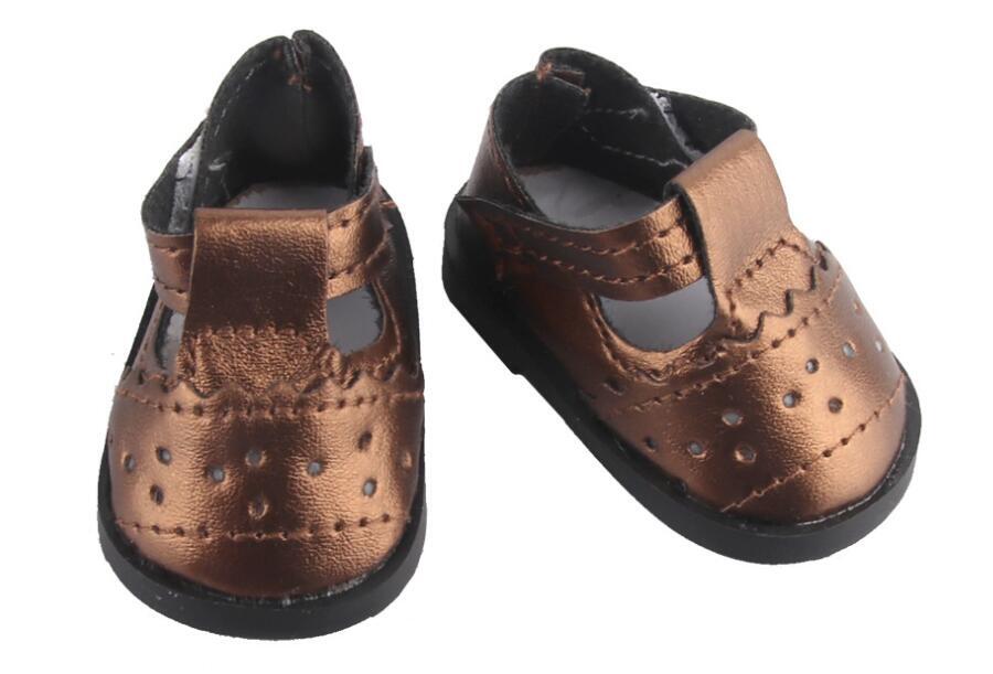 T-Strap Shoes for 18" Dolls (Multiple Colors)