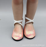 Sequin Princess Shoes | 18'' Doll Sparkling Footwear