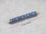 18" Doll Sewing Fabric Roll with White Hearts | Furniture & Dressmaking
