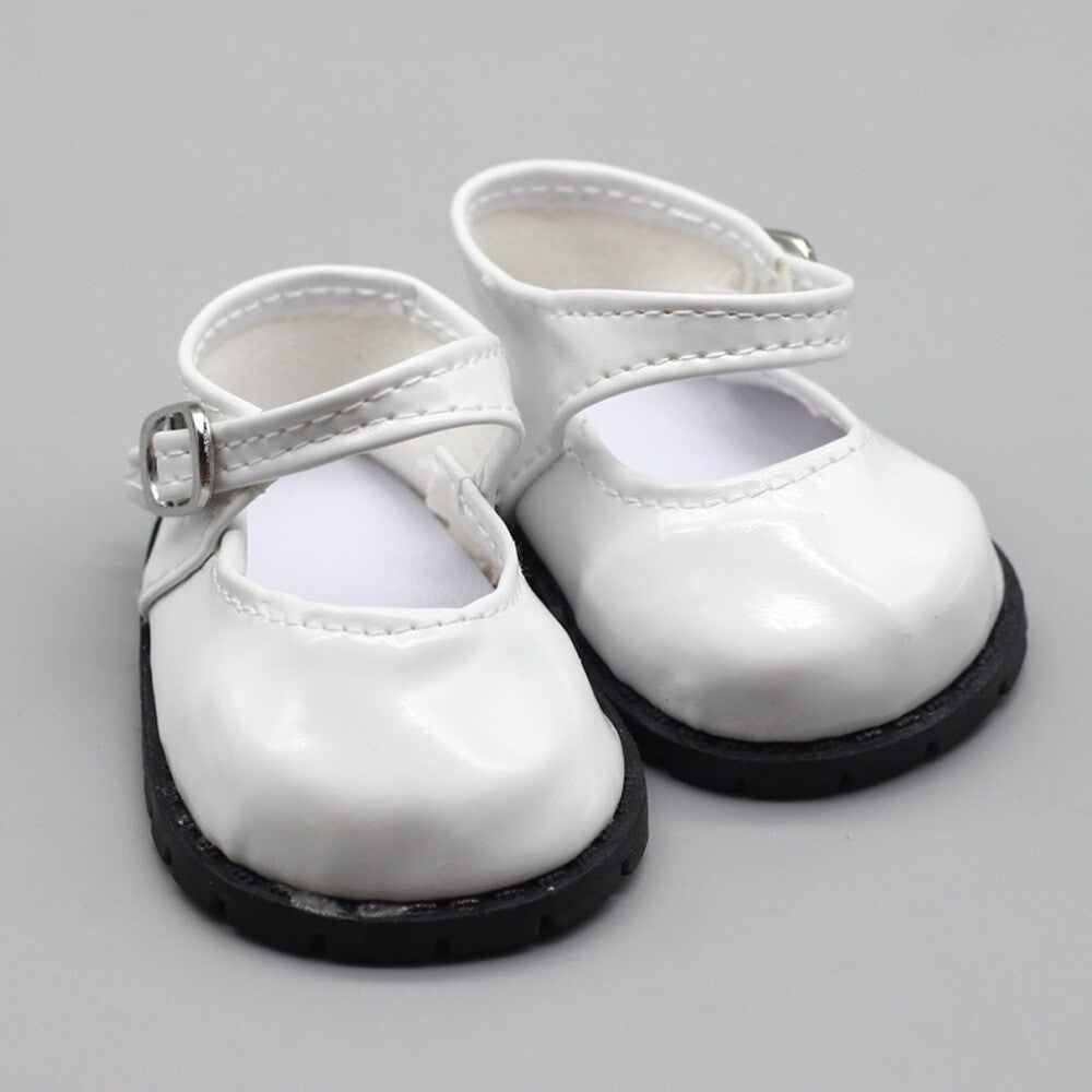 Leather Mary Jane Flats for 18"  Doll Shoes