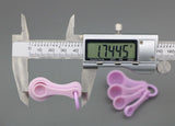 3 Sets of Measuring Spoons | for 18"  Doll Kitchen