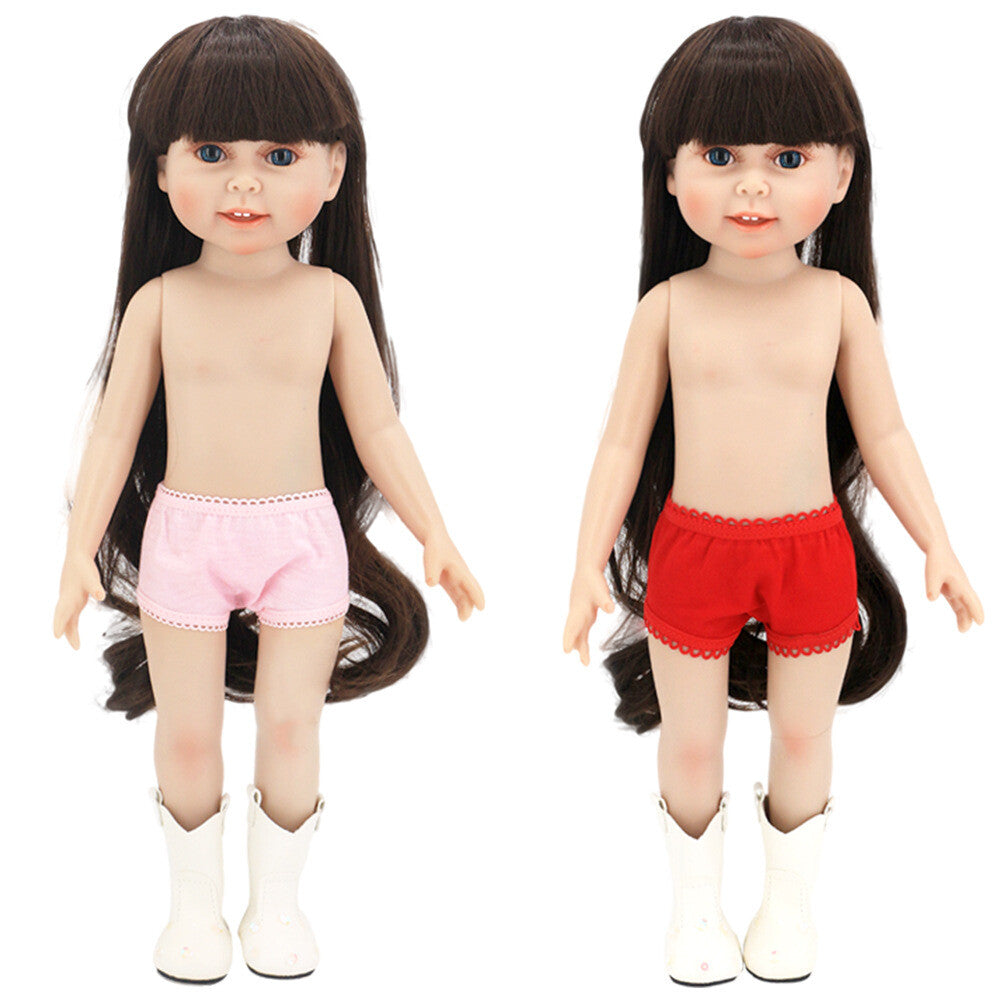 2pcs Lace Underwear Set for 18" Doll | Multi-Color Doll Clothes
