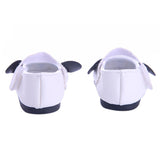 Panda Face Flats | 18" Doll Shoes