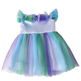 Pink Butterfly Mesh Party Dress | 18" Doll Outfit