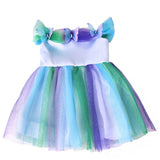 Pink Butterfly Mesh Party Dress | 18" Doll Outfit