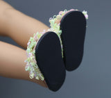 Fathion slippers made for 18'' doll fun summer shoes