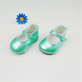 Shiny Leather Mary Jane Shoes | Fits 18" Doll (Multi Colors)