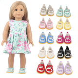 Cute Bow Flats | Fits 18" Doll Meet Outfit Shoes