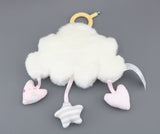 American Girl Bitty Baby Cloud Plush Hanging Crib Mobile for 15" Dolls Contemporary Crib
