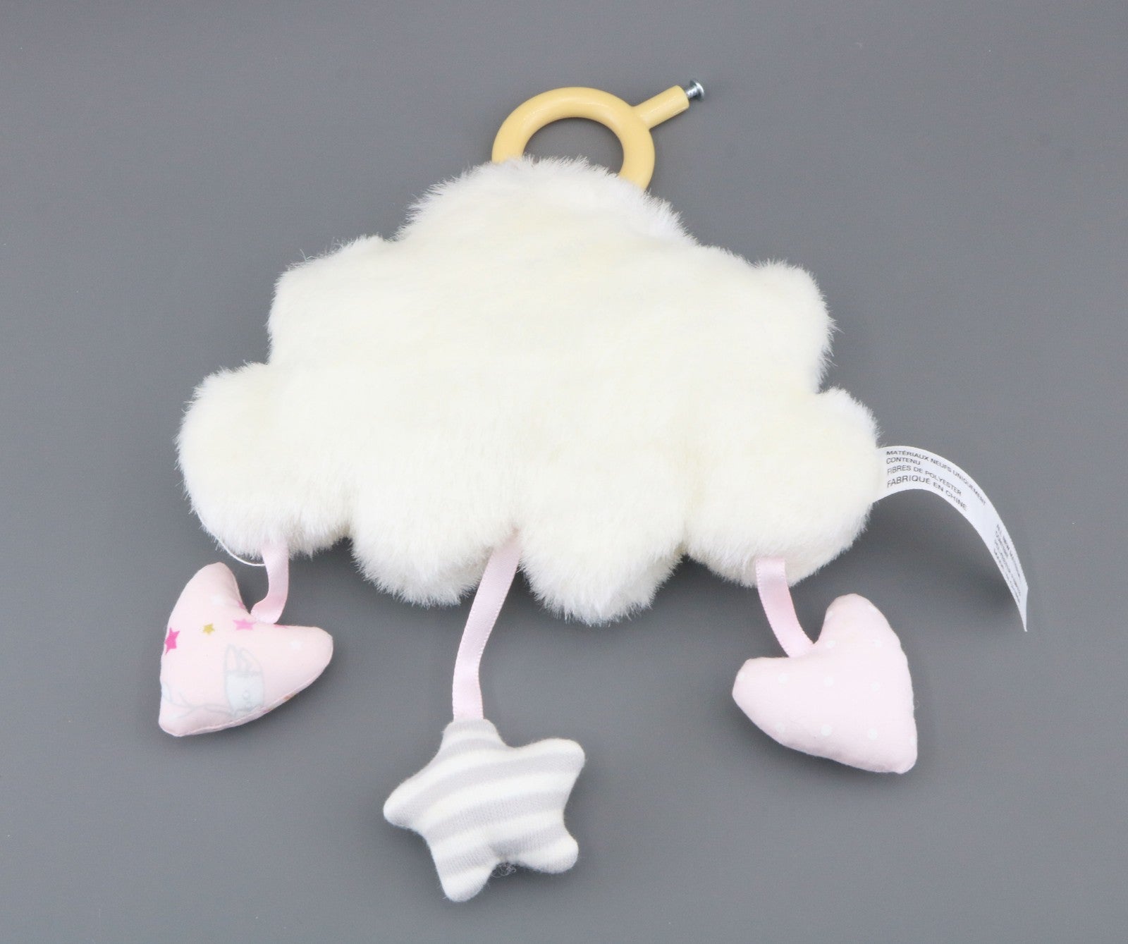 American Girl Bitty Baby Cloud Plush Hanging Crib Mobile for 15" Dolls Contemporary Crib