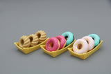 12pcs Donut Set (9 Donuts + 3 Trays) | 18'' Doll Kitchen Baking Food