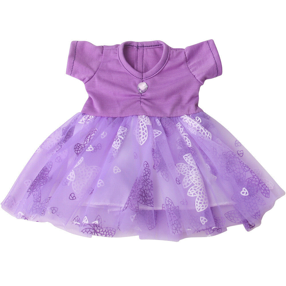 Gemstone & Lace Party Dress | 18" Doll Outfit