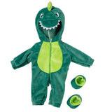 Animal Onesie Pajamas & Slippers for 18" Dolls Sleepover Clothes