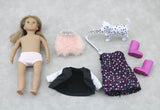 Lori 6" Doll Gia & Gunner Pet Dog Full Outfit & Accessory Set