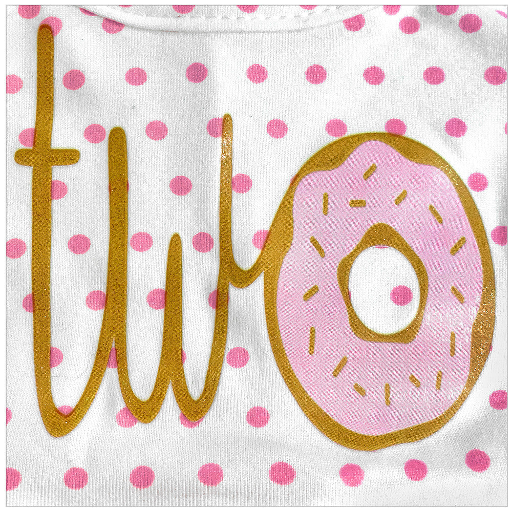 Donut "Two" Birthday Tulle Dress | 18" Doll Outfit