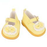 Cute Bow Mary Jane Flats | 18" American Girl Doll Shoes