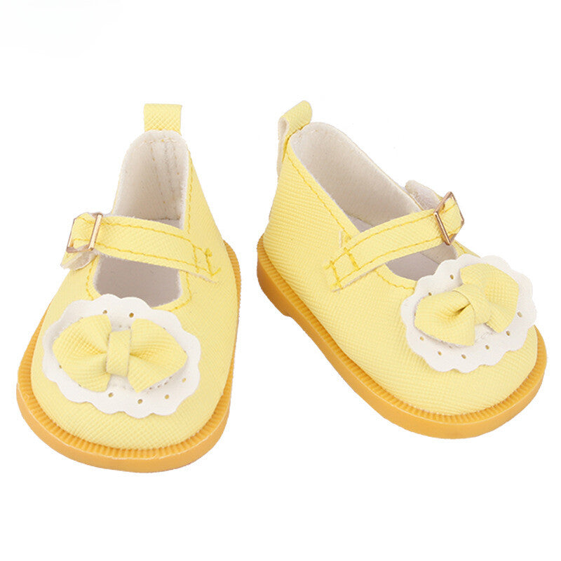 Cute Bow Mary Jane Flats | 18" American Girl Doll Shoes