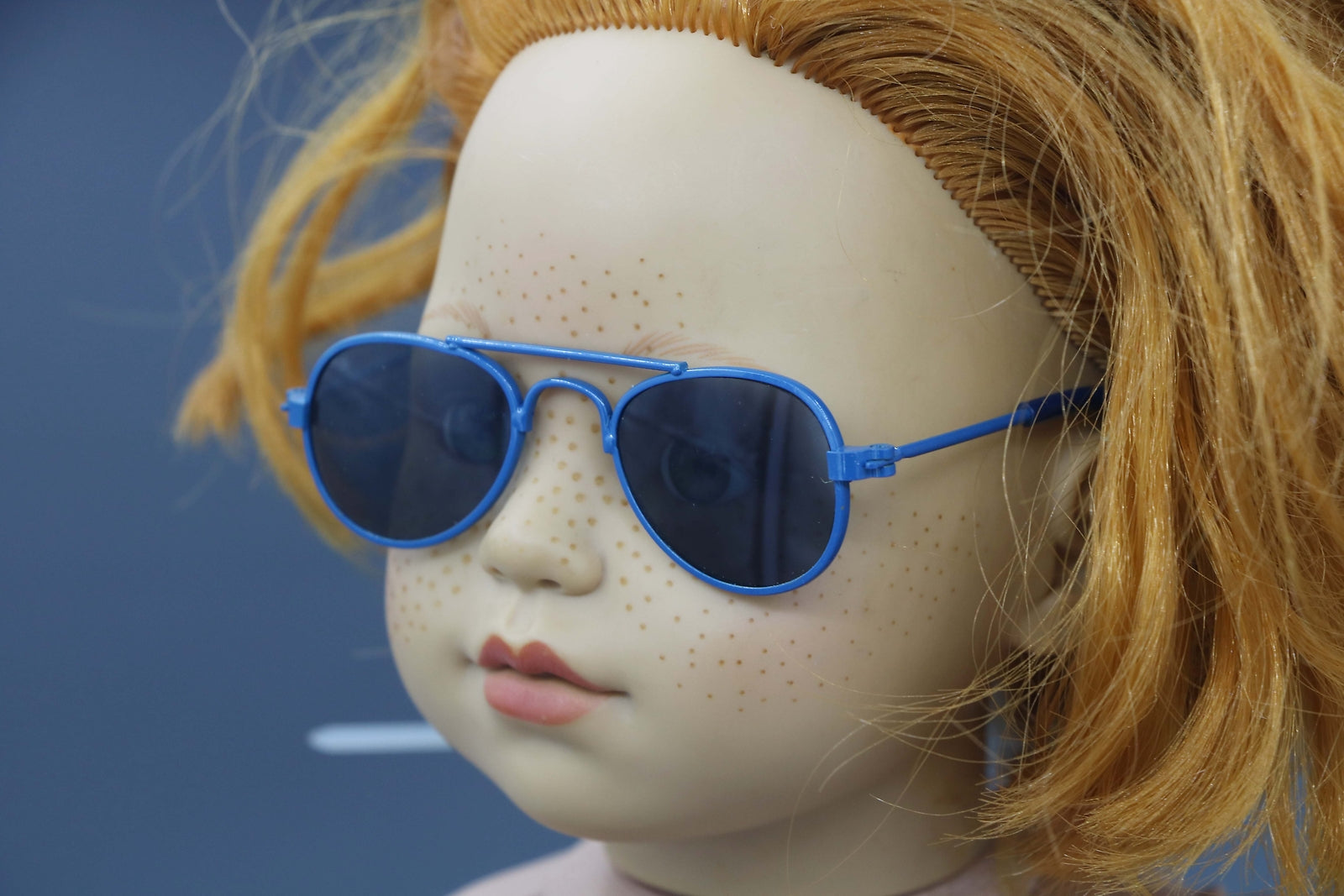 18" Doll Blue Fashion Sunglasses