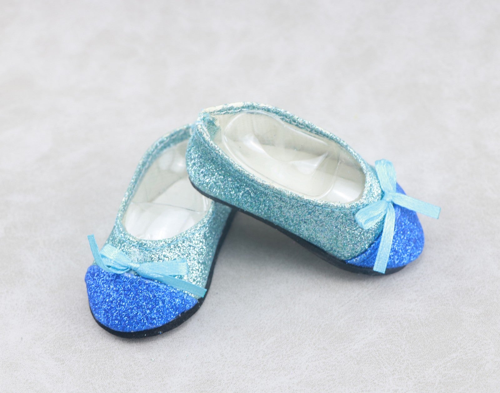 Sparkling Bow Tie Flats | 18" Doll Footwear