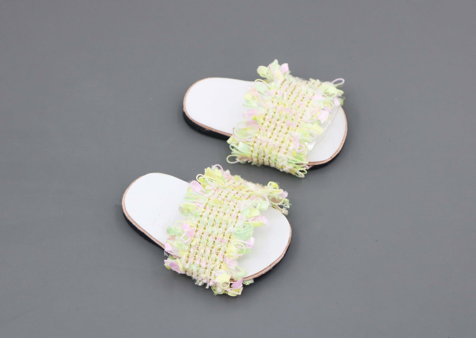Fathion slippers made for 18'' doll fun summer shoes