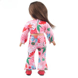 Flower Dance Floral Print 2-Piece Outfit | 18" Doll