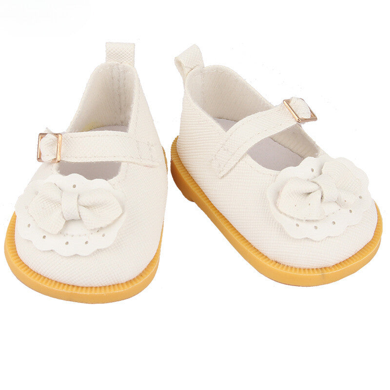 Cute Bow Flats | Fits 18" Doll Meet Outfit Shoes