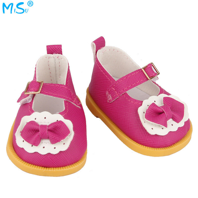 Cute Bow Flats | Fits 18" Doll Meet Outfit Shoes