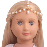 Pearl-Style Necklace/Headwear | 18'' Doll Jewelry
