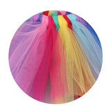 Unicorn Rainbow Tulle Skirt Outfit | 18'' Doll
