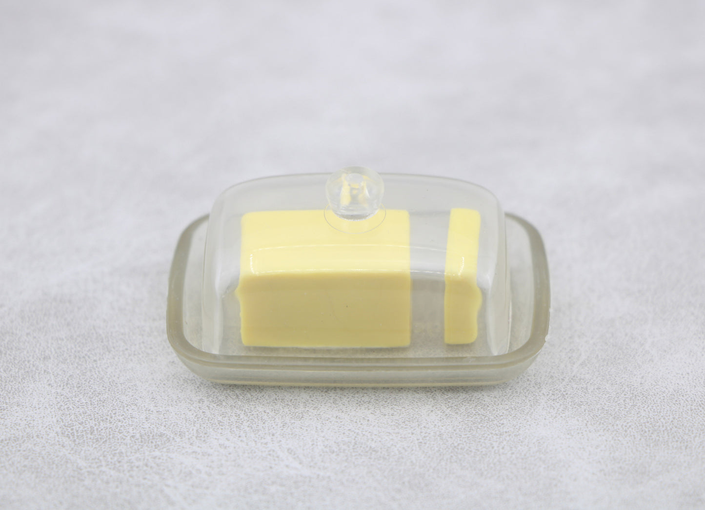 18" Doll Kitchen Butter Dish with Lid | Miniature Food Accessory