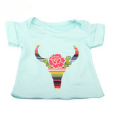 Bull Horn Totem T-Shirt & Pants Set | 18" Doll Casual Outfit