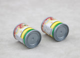 Mini Tomato & Chilies Cans | 18" Doll Bakery Cooking Playset Parts (2pcs)