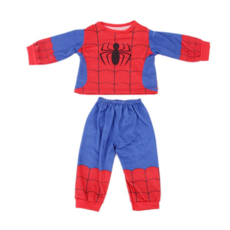 Super Hero Pajama Set for 18" Doll | Shirt & Pants