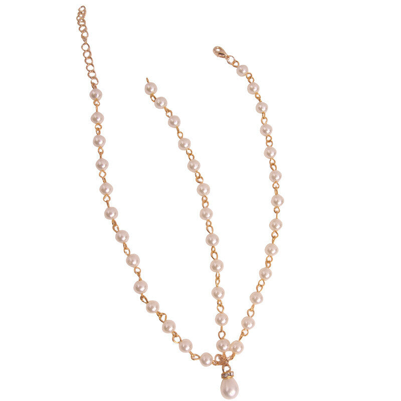 Pearl-Style Necklace/Headwear | 18'' Doll Jewelry