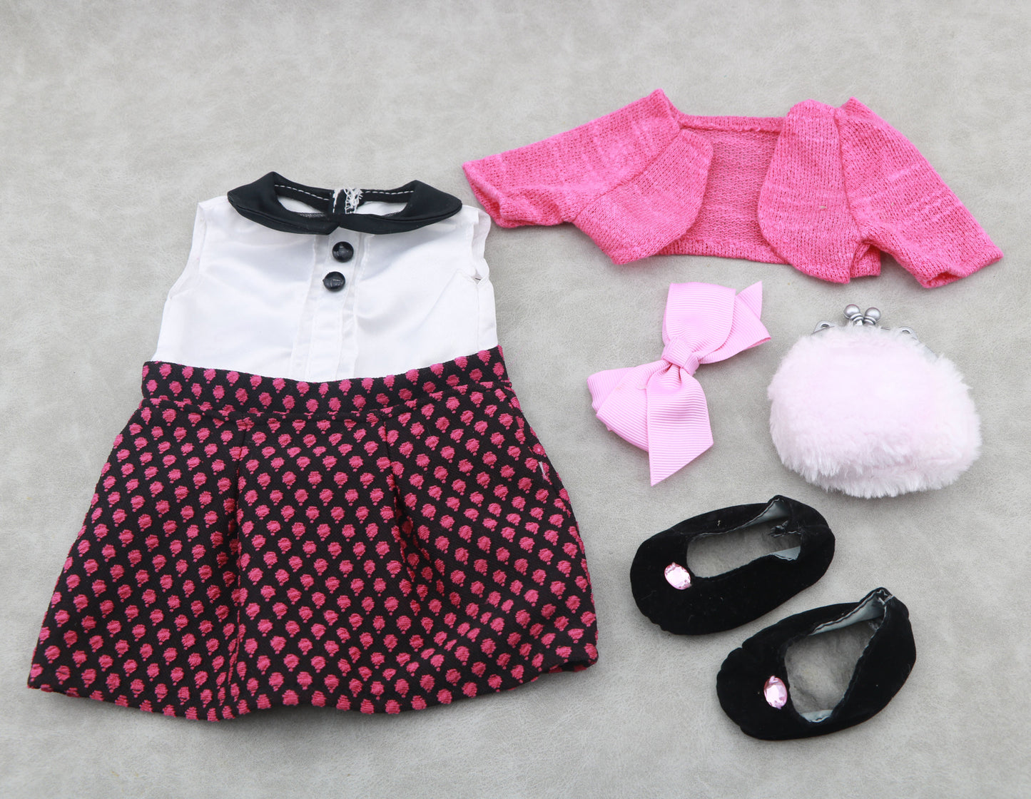 Our Generation 5-Piece Dress Outfit Set | 18" Doll Clothes & Accessories