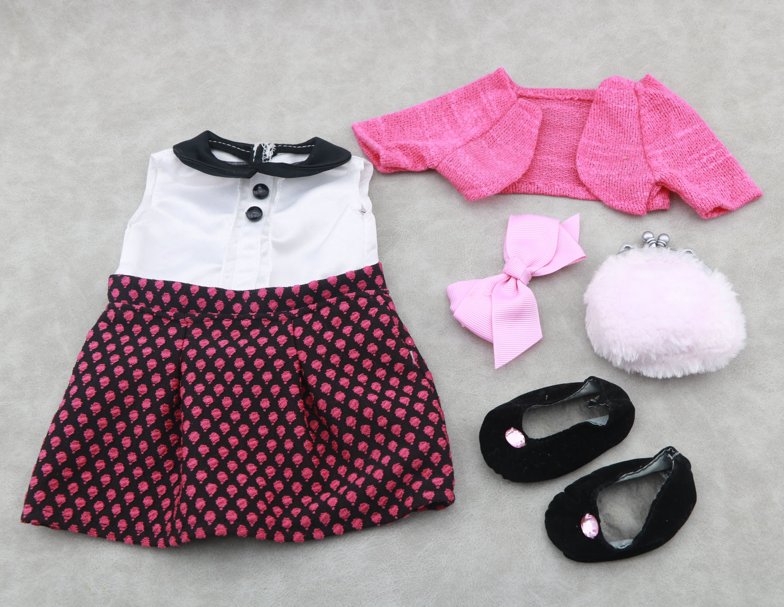 Our Generation 5-Piece Dress Outfit Set | 18" Doll Clothes & Accessories