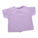 Solid Color T-Shirt for 18" Doll
