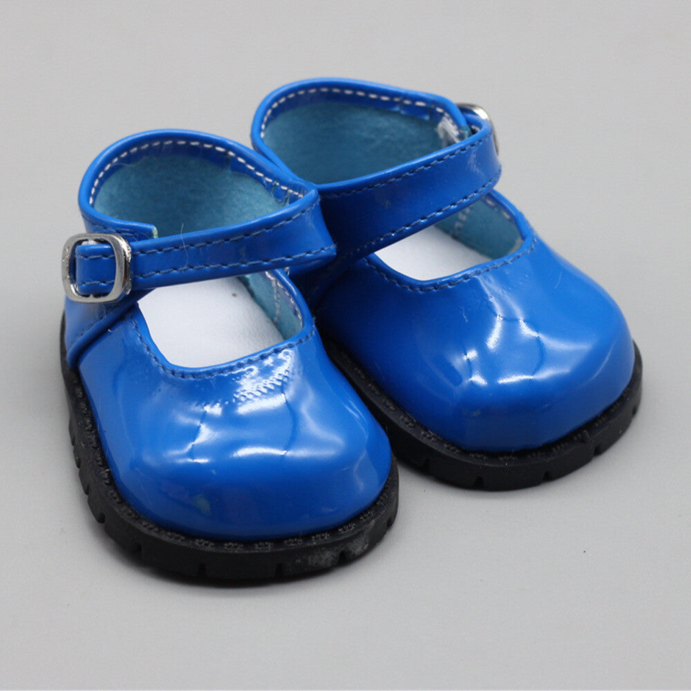 Leather Mary Jane Flats for 18"  Doll Shoes