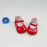 Shiny Leather Mary Jane Shoes | Fits 18" Doll (Multi Colors)