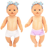2pcs Lace Underwear Set for 18" Doll | Multi-Color Doll Clothes