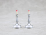 2pcs Doll Candlestick Set | Fits 18" Doll Bedroom Decor