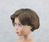 Dark Brown Boy Short Wig For 14‘’ Doll | Synthetic Doll Replacement Hair Accessory