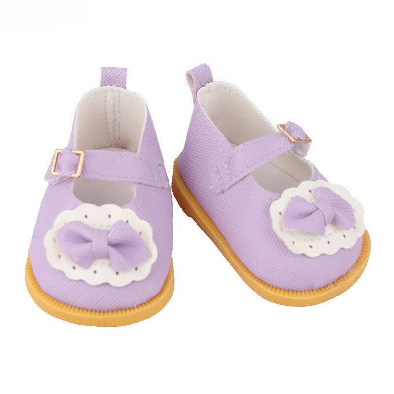 Cute Bow Flats | Fits 18" Doll Meet Outfit Shoes