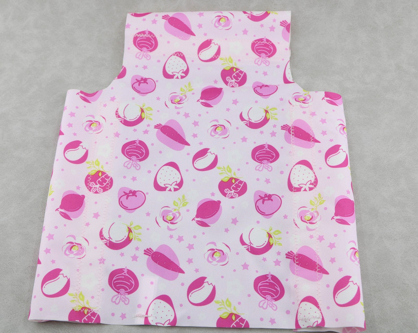 American Girl Baking Accessories Pink Fruit Print Apron | 18" Doll