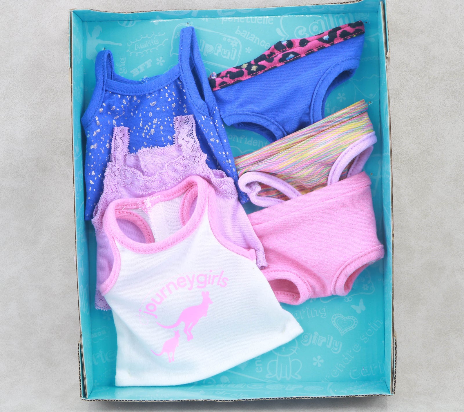 3 Sets Sleeveless Swimsuit Tops | 18" Doll Tank Tops